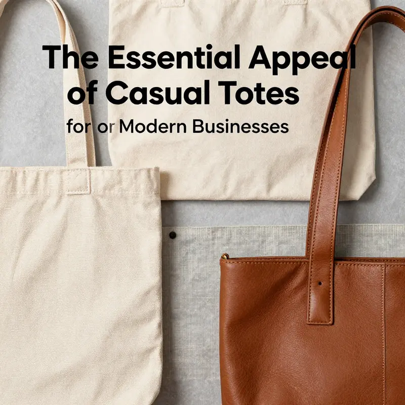 Exploring the diverse materials that enhance the durability and appeal of casual totes.