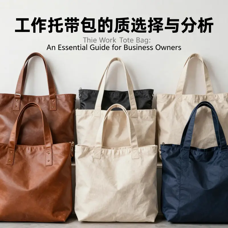 Choosing the Right Work Tote Bag: Capacity and Style in a Contemporary Office.