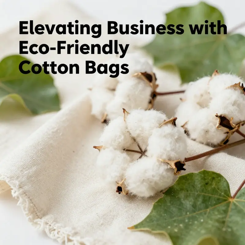 Cotton bags serve multiple functions in daily life, from shopping to storage.