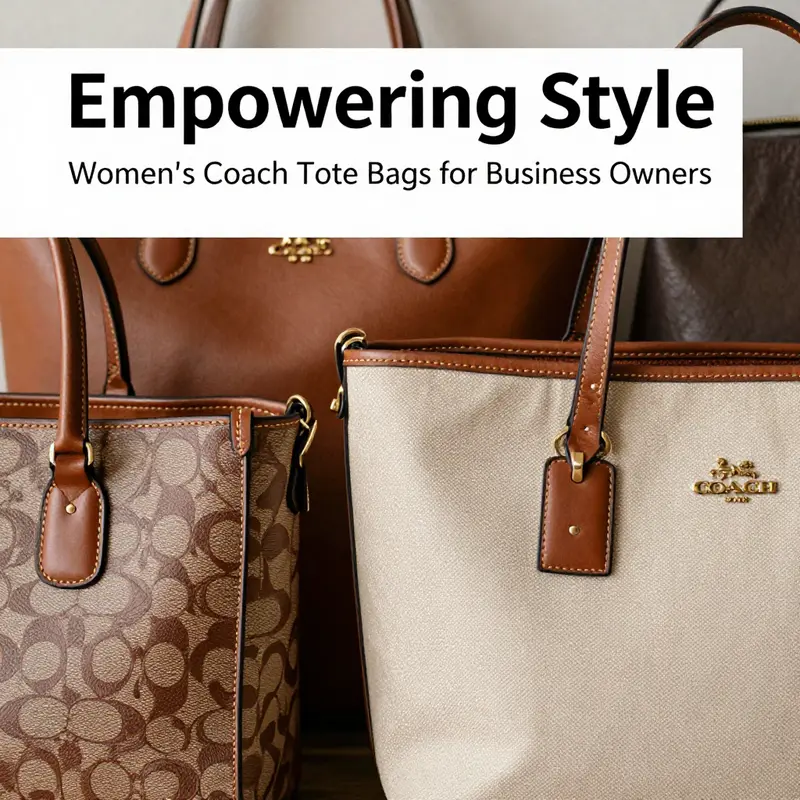 The versatility of Coach tote bags in various aspects of a busy professional’s life.