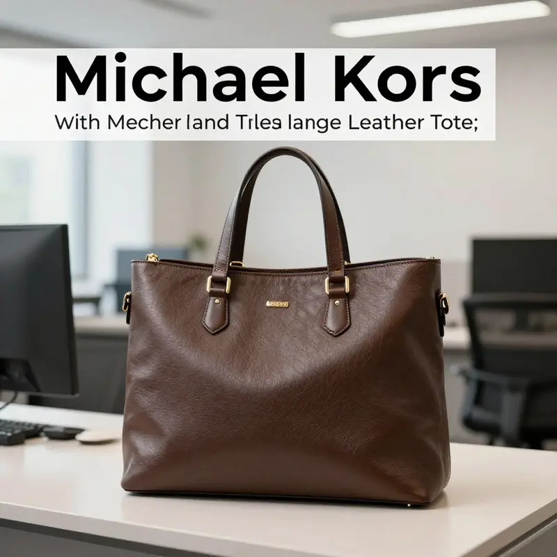 Mercer Large Leather Tote: Combining elegance and functionality for the modern business owner.