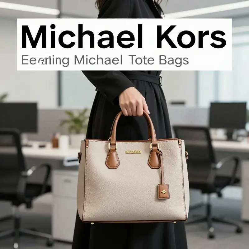 Michael Kors brand ethos showcased through elegant designs in a professional setting.