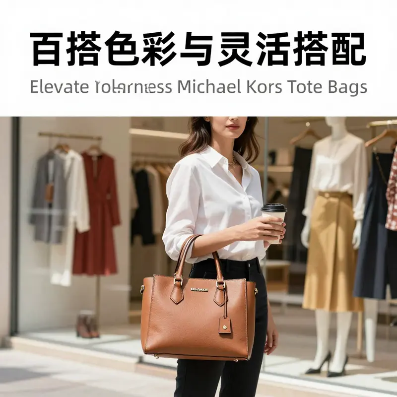 A showcase of Michael Kors tote bags reflecting their versatile styles and classic designs.
