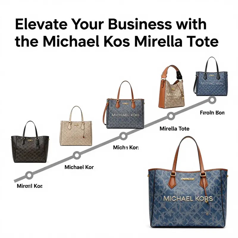 The elegant design and unique features of the Michael Kors Mirella Tote.