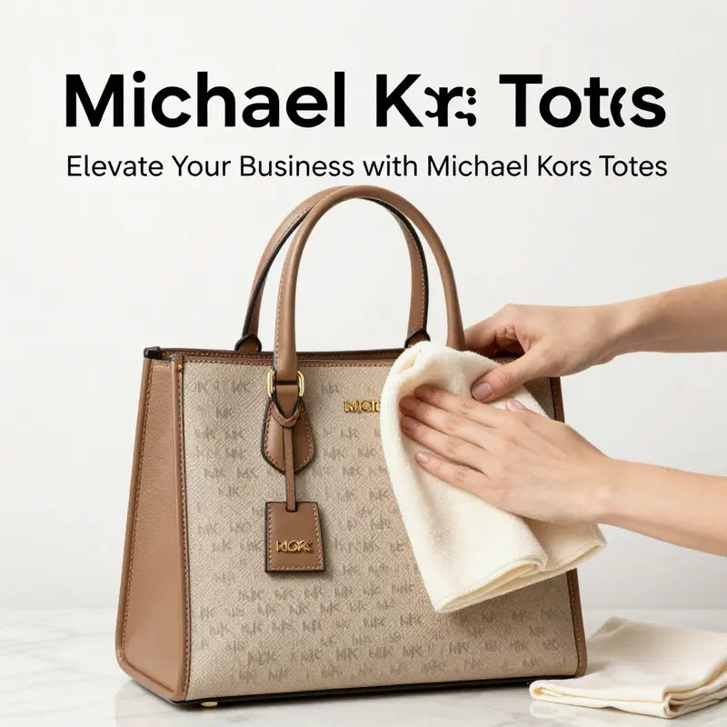 A collection of stylish Michael Kors tote bags showcasing their trendy designs and features.