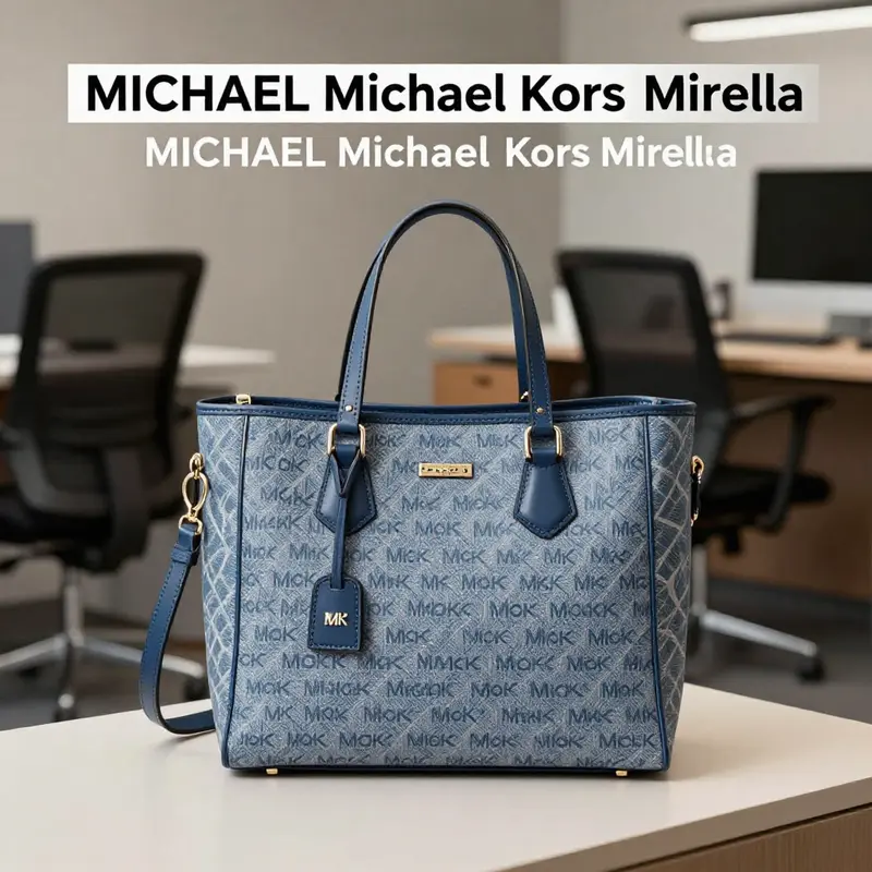 The Gigi tote exudes elegance with its unique jacquard design, perfect for professionals on the go.