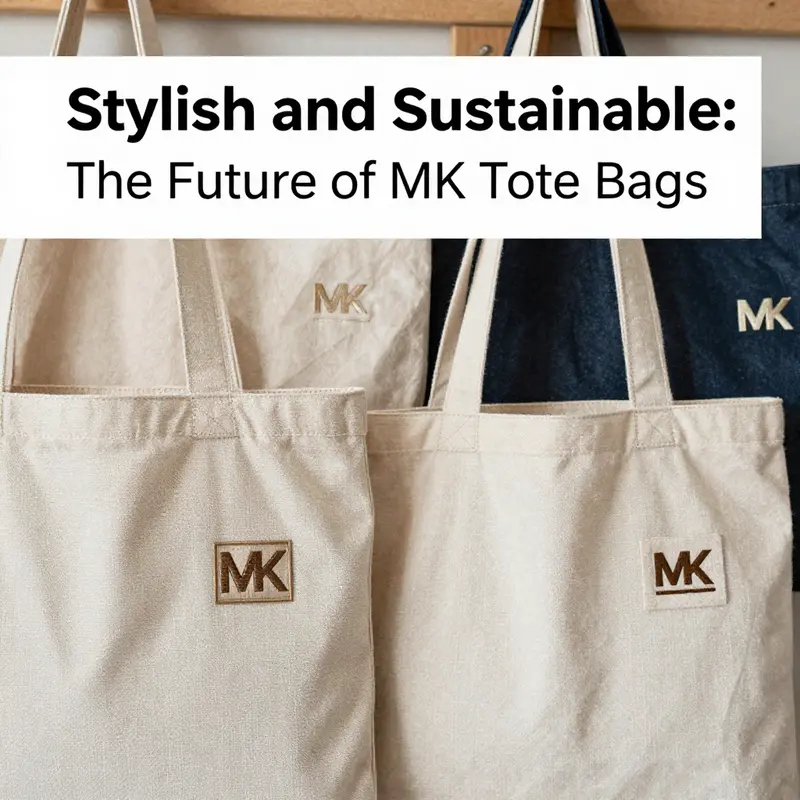 MK tote bags featured in everyday city life, emphasizing their fashionable and practical aspects.