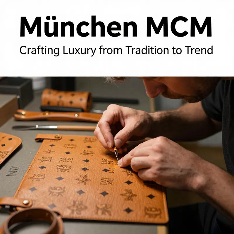 The historic evolution of München MCM, highlighting its roots and growth in the luxury sector.