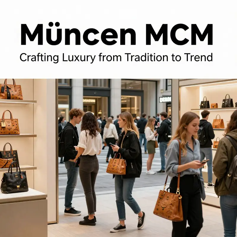 The historic evolution of München MCM, highlighting its roots and growth in the luxury sector.