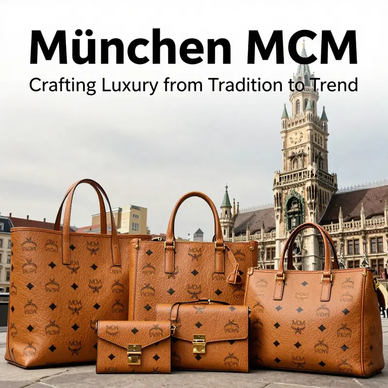 The historic evolution of München MCM, highlighting its roots and growth in the luxury sector.
