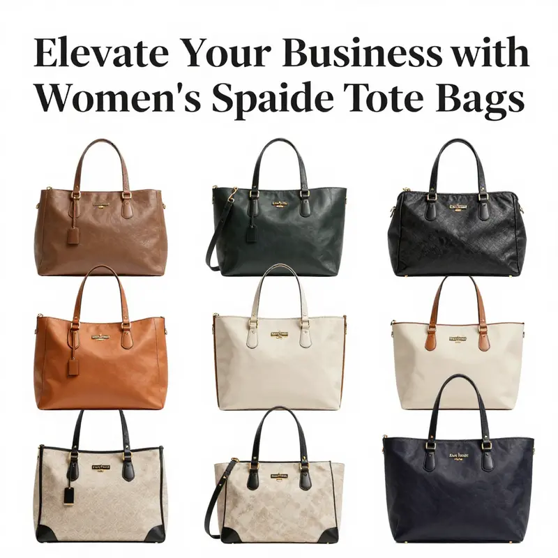 A diverse selection of women’s Kate Spade tote bags highlighting their unique styles.
