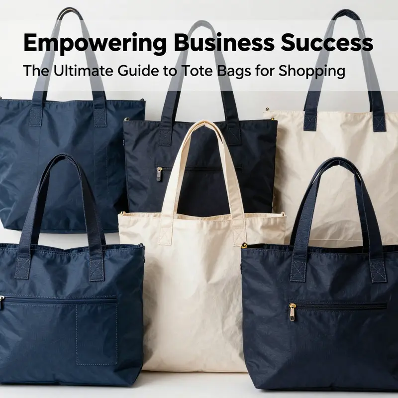 Eco-friendly tote bags are essential for sustainable shopping, reflecting a commitment to the environment.