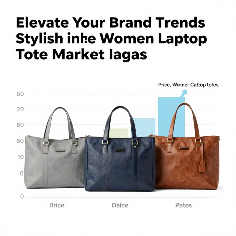 A visual timeline showing how women’s laptop tote bags have evolved in design and function.