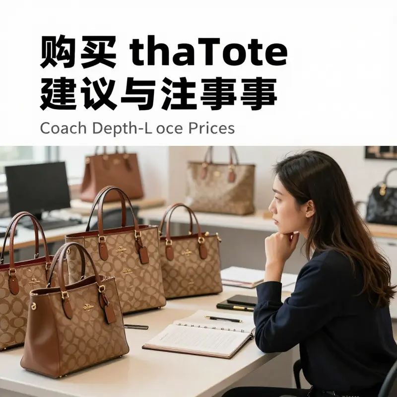 Classic Coach Totes available in an official retail outlet showcasing price range.
