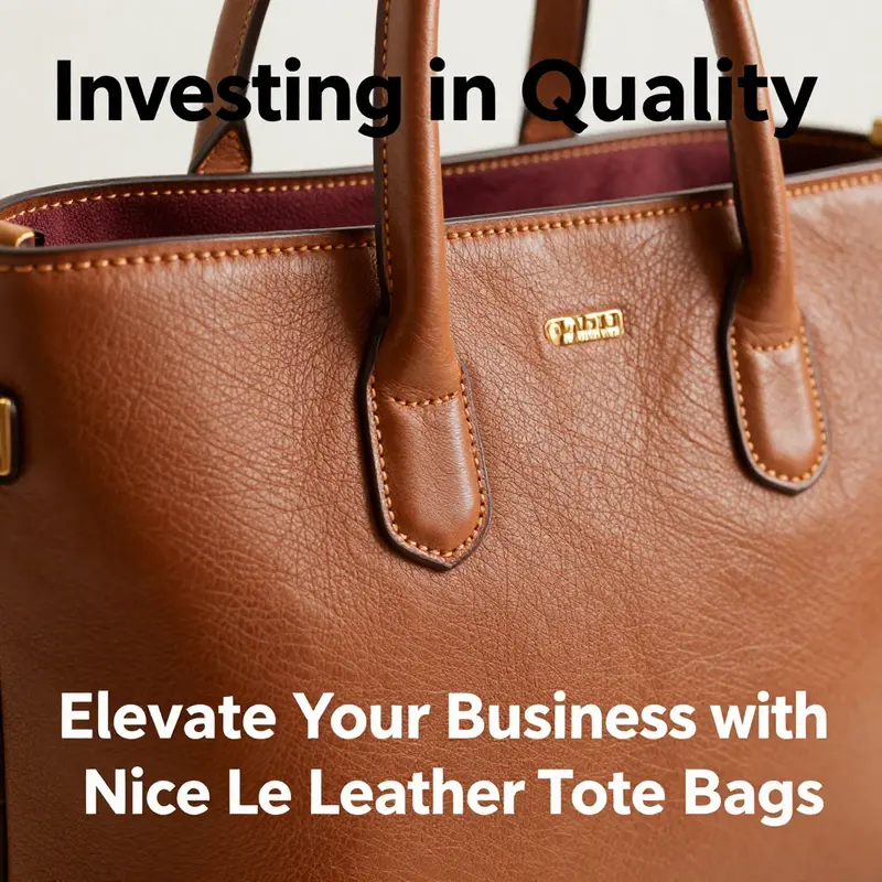 A showcase of luxury leather tote bags representing premium brands and craftsmanship.