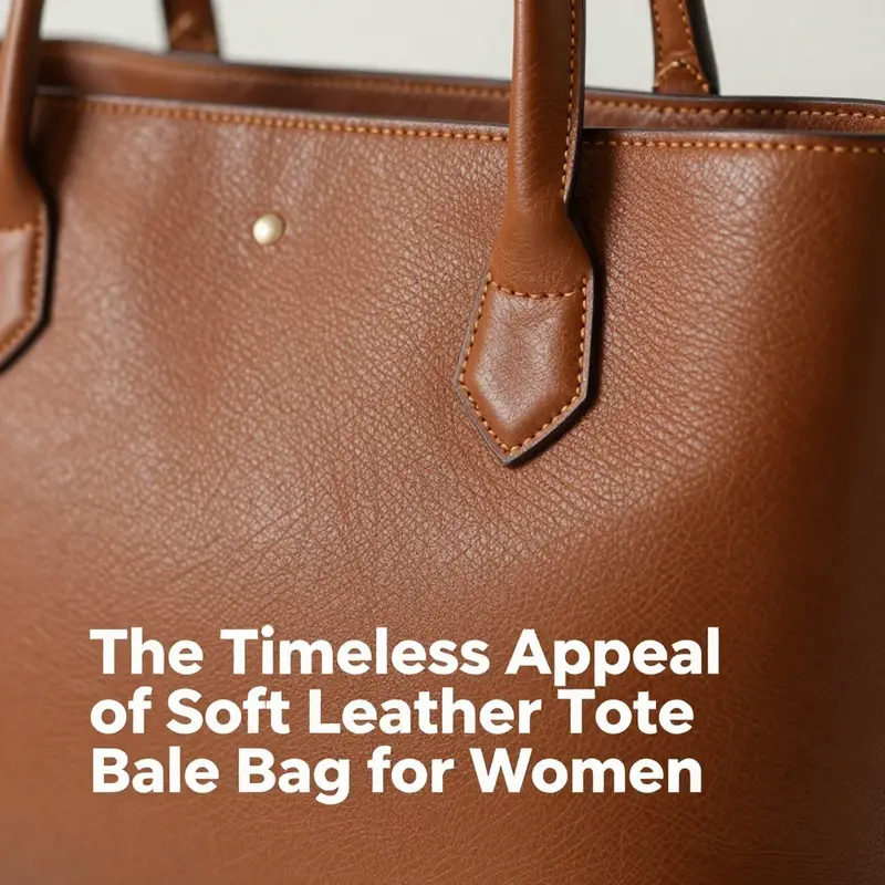 The exquisite craftsmanship and rich texture of soft leather emphasize the quality that women demand in tote bags.