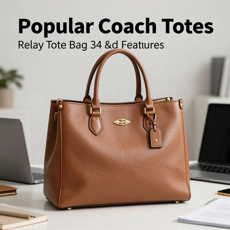 The Relay Tote Bag 34 exemplifies elegance and functionality for today’s professional.