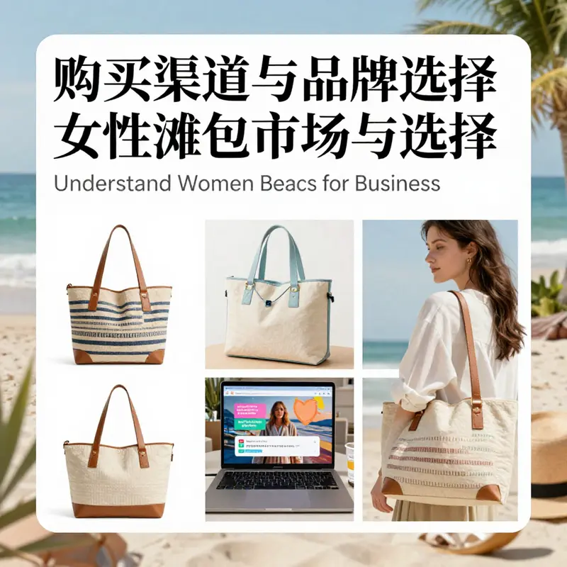 A collection of stylish women’s beach bags, highlighting diverse materials and designs suitable for summer fashion.