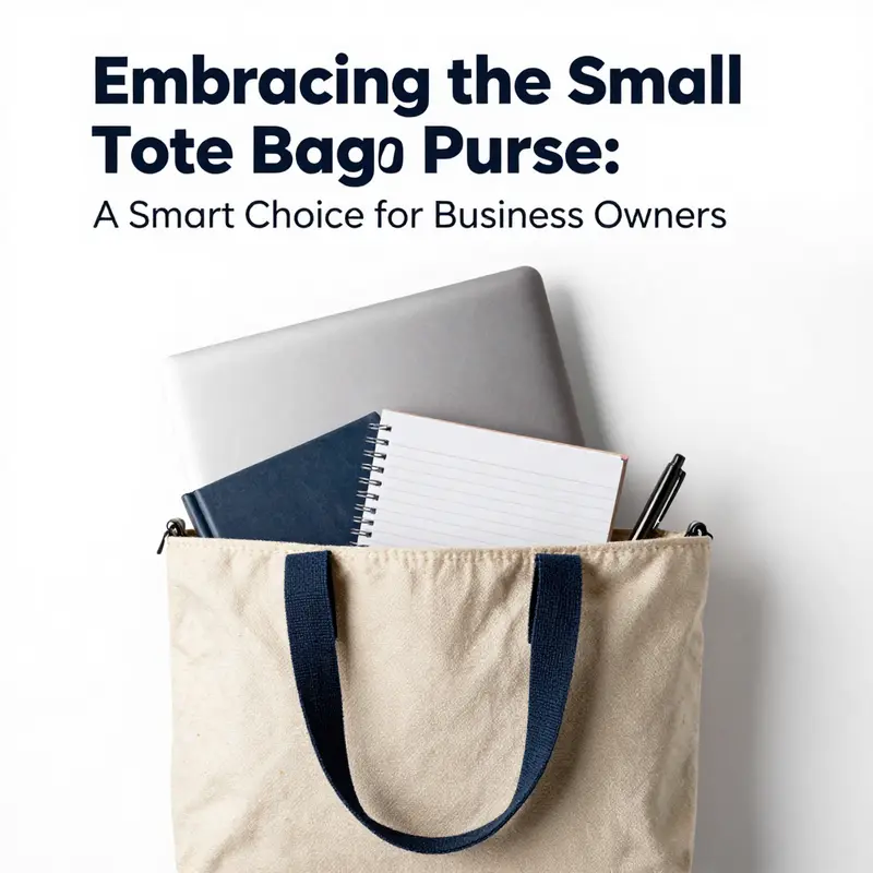 The small tote bag purse is a perfect blend of elegance and utility for everyday business use.