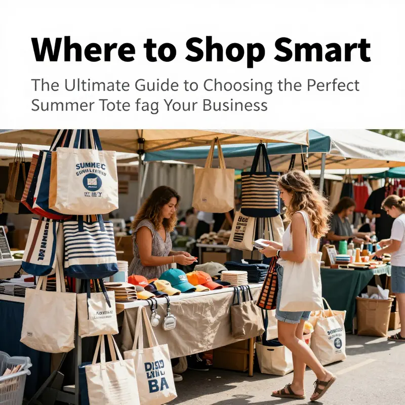 A variety of summer tote bags ideal for outdoor events, showing off colors and materials that resonate with warmth.