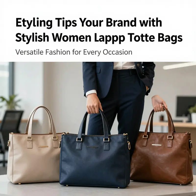 A visual timeline showing how women’s laptop tote bags have evolved in design and function.