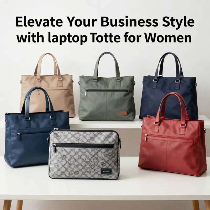 Explore the stylish and functional features that make laptop tote bags indispensable for modern professionals.