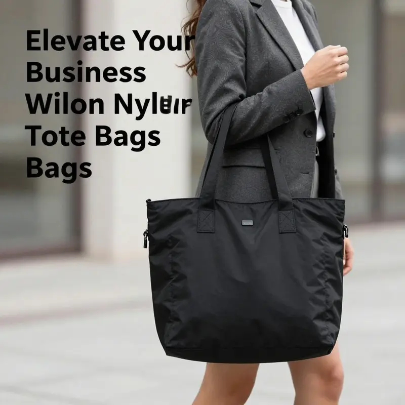 The stylish functionality of women’s nylon tote bags meets the demands of modern professionals.