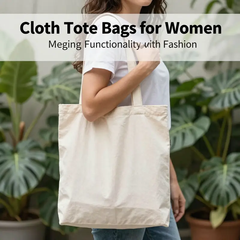 A variety of cloth tote bags illustrating the evolution of style and function.