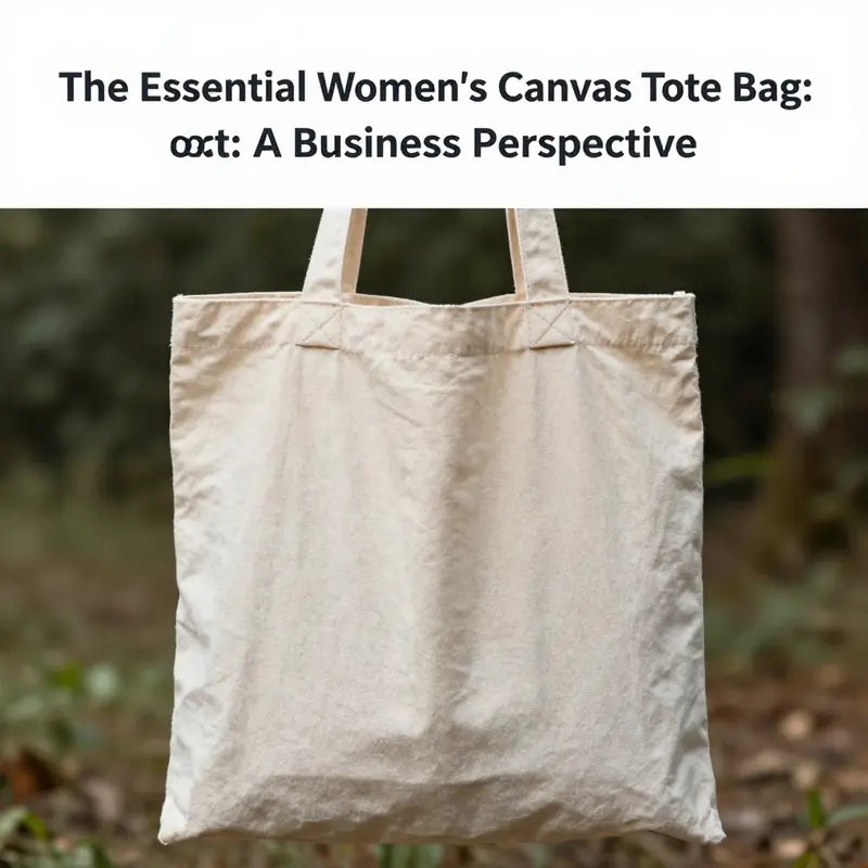 A woman navigating city life with her versatile canvas tote bag.