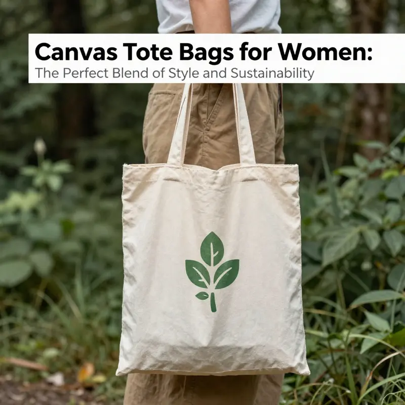 Luxurious canvas tote bags exemplify style and high-end functionality in women’s fashion.