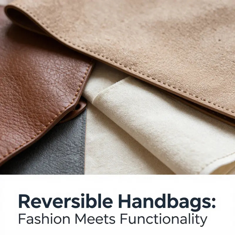 A curated selection of stylish reversible handbags highlighting innovative designs.