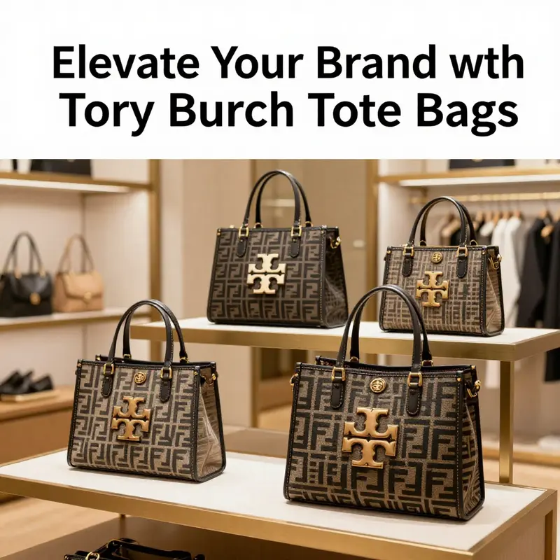 A curated selection of Tory Burch tote bags highlighting their unique designs and quality materials.