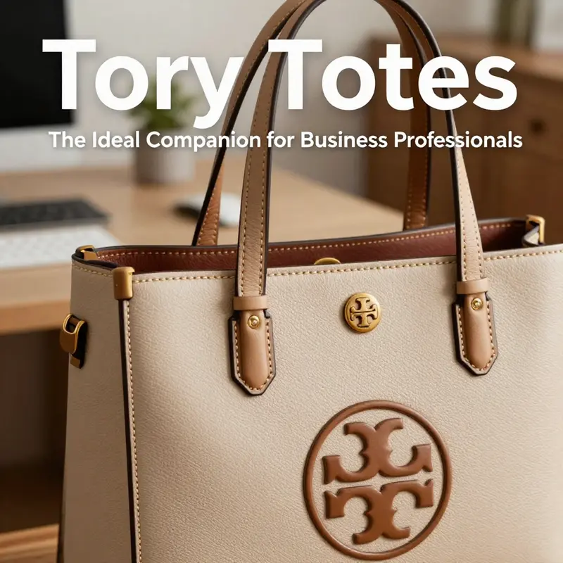 The exquisite design and high-quality materials make Tory Totes a staple for business professionals.