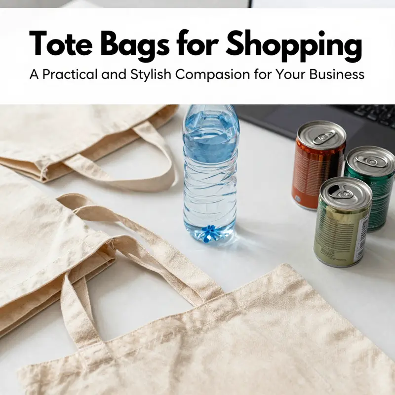 A collection of versatile tote bags, perfect for shopping, errands, or stylish outings.