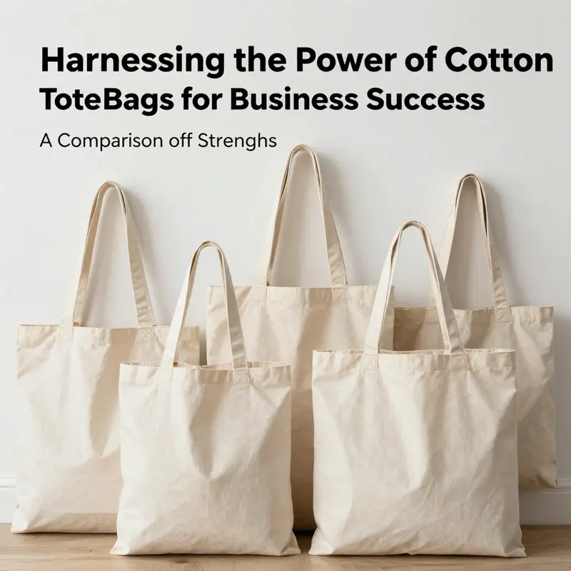 Cotton fields represent the sustainable source of cotton for eco-friendly tote bags.