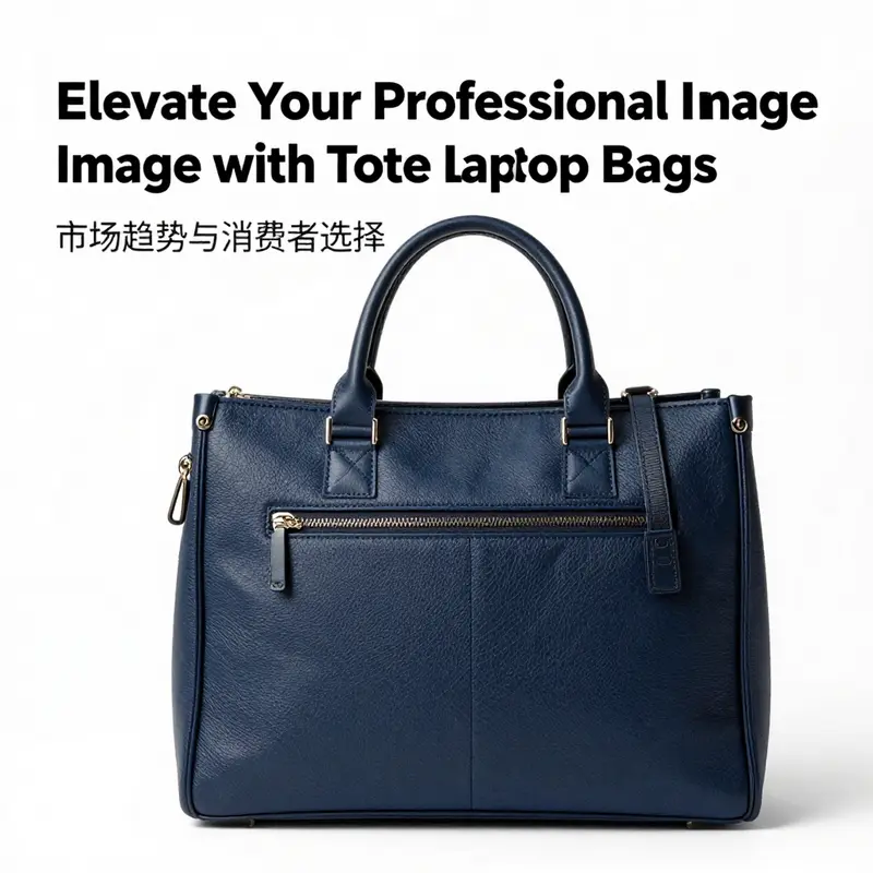 Diverse designs of tote laptop bags made from high-quality materials to suit professional needs.