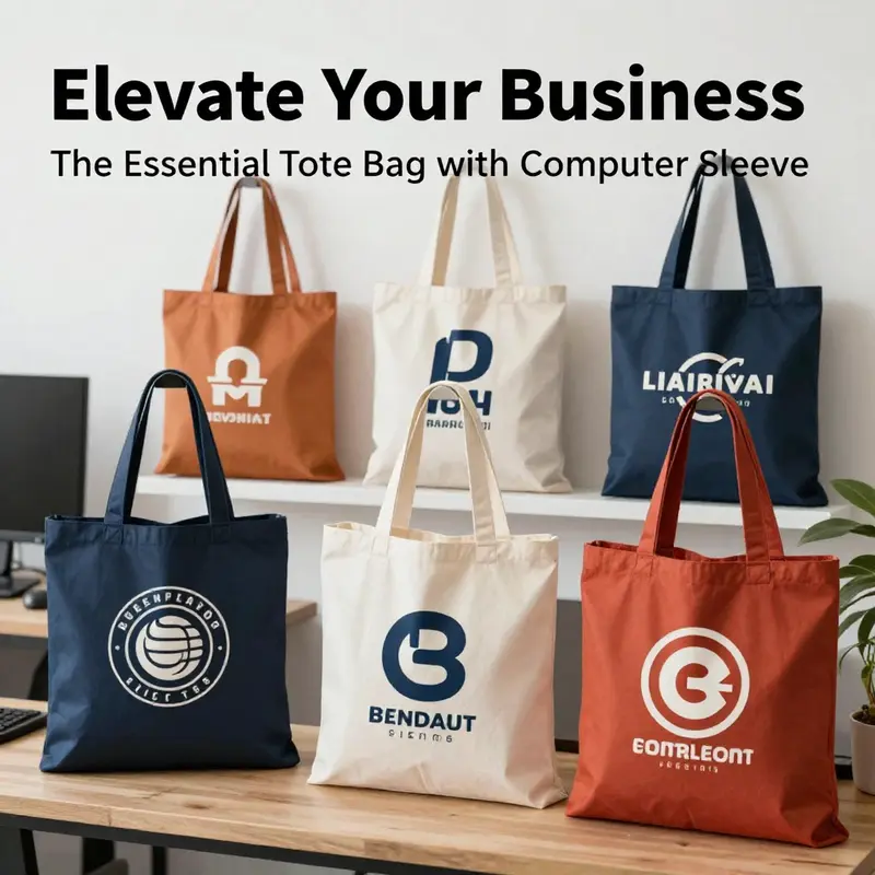 A stylish tote bag designed to seamlessly blend fashion and practicality in a professional setting.