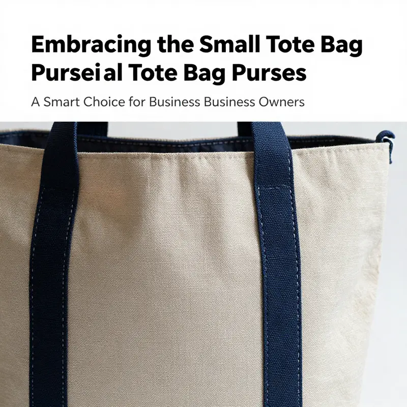 The small tote bag purse is a perfect blend of elegance and utility for everyday business use.