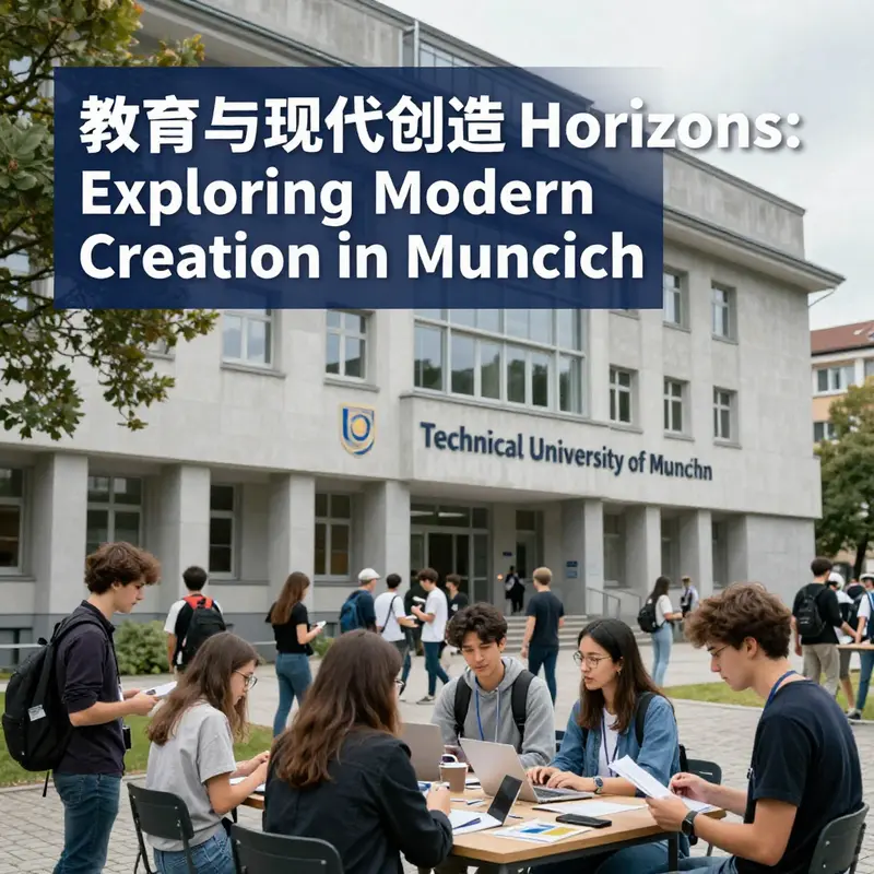 A blend of Munich’s historical and modern architecture highlights the city’s vibrant spirit of innovation.