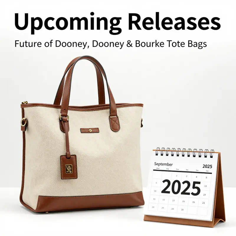 An artisan demonstrating the intricate craftsmanship behind each Dooney & Bourke tote bag.