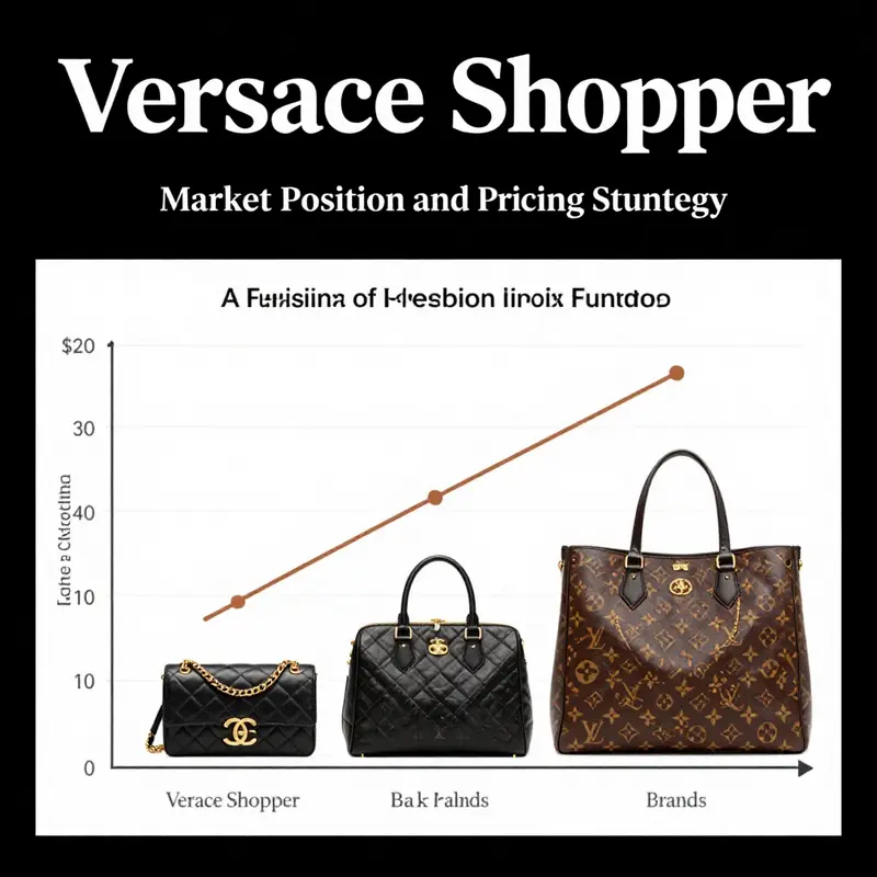 The exquisite design of the Versace Shopper encapsulates elegance and high fashion.