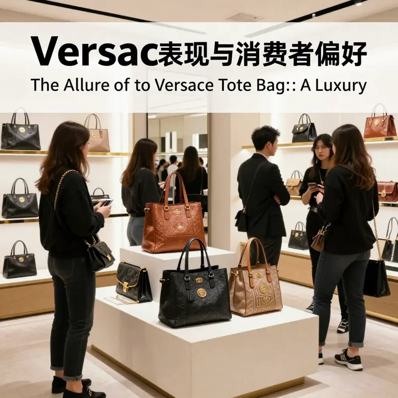 Versace totes exemplifying luxury design and style.