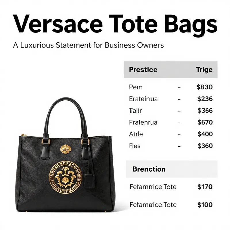 The Medusa ’95 Tote Bag showcases Versace’s signature design ethos with its luxurious detailing and iconic logo.