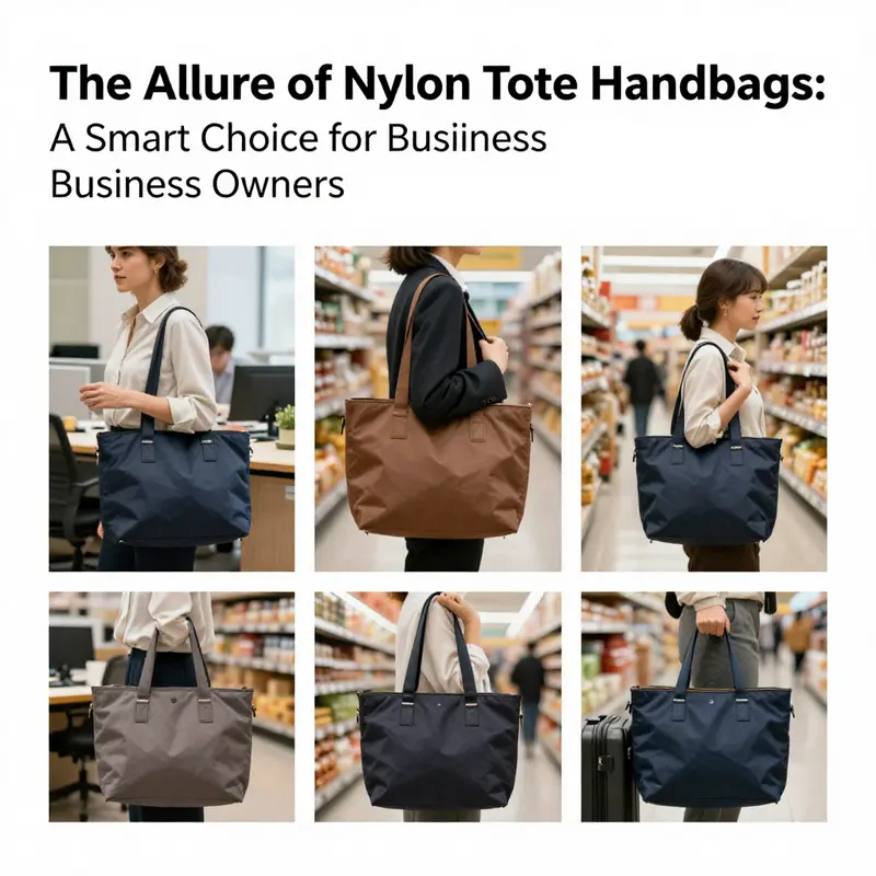 Nylon tote handbags demonstrate exceptional durability and practical features for every day and travel use.