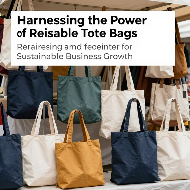 Reusable tote bags contribute positively to the environment by reducing plastic waste.