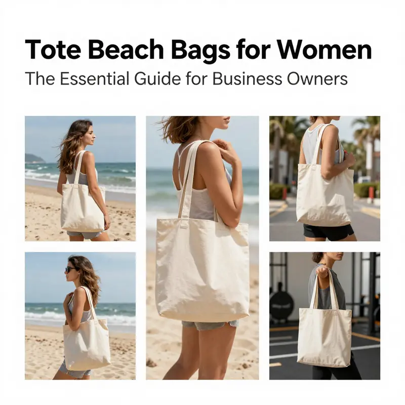 A diverse selection of materials used in tote beach bags, emphasizing durability and water resistance.