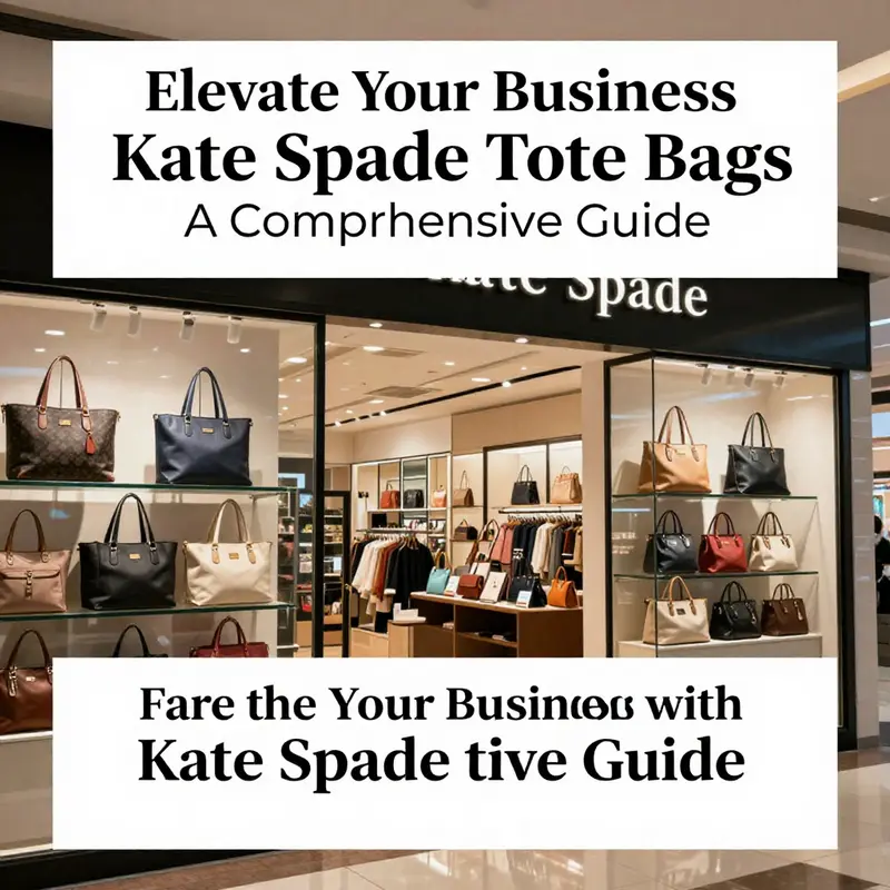Showcasing the iconic designs of Kate Spade tote bags that combine style and practicality, ideal for any occasion.