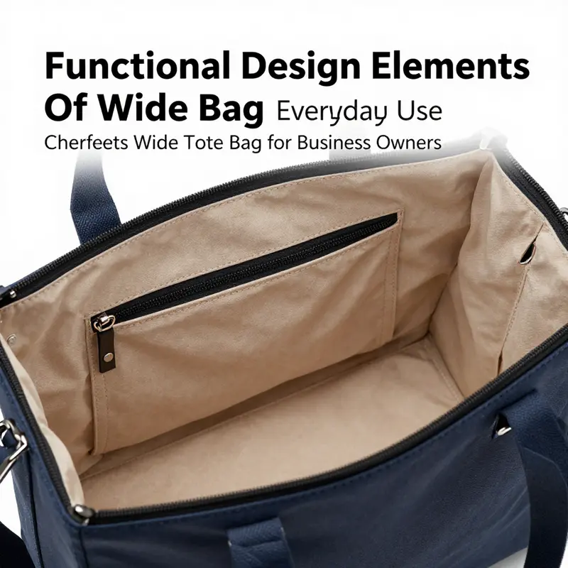 A comparison of diverse wide tote bag sizes and capacities, aiding in the selection process.