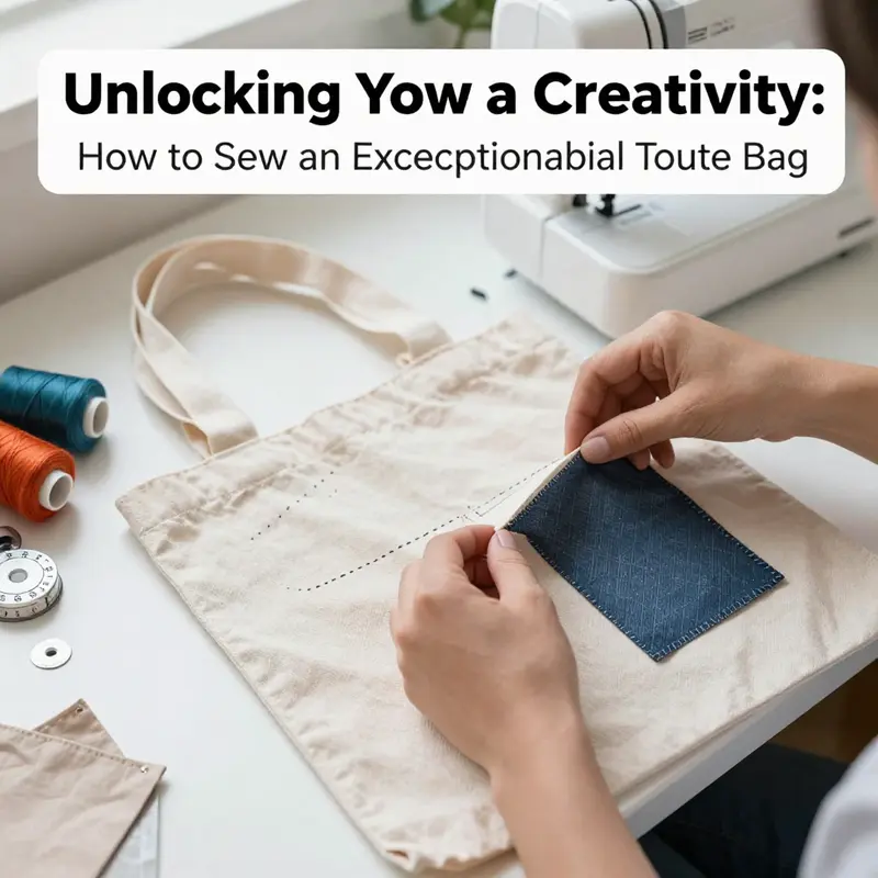 An array of fabric samples ideal for sewing tote bags, highlighting choices for durability and style.