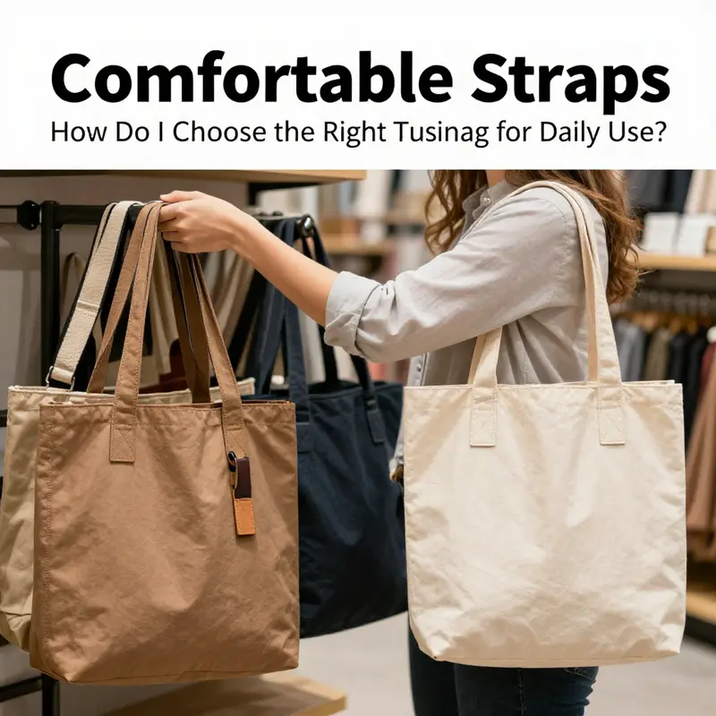 Evaluating tote bag sizes to match daily requirements as a business owner.